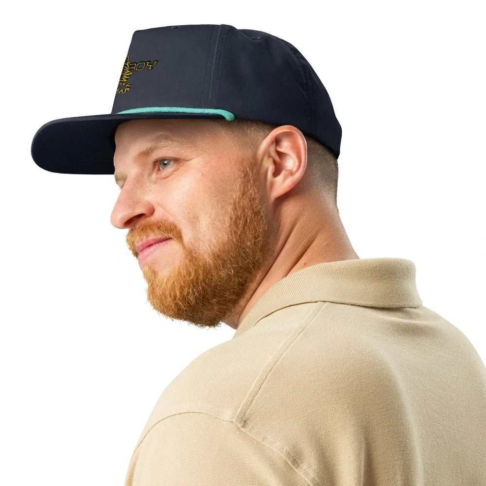 Tiger Style Golf Rope Hat - Picture 8 of 9